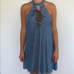 Denim dress